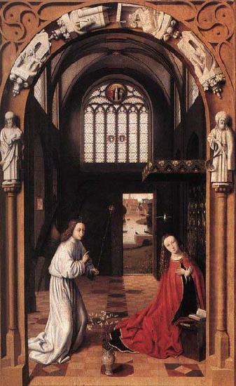 CHRISTUS, Petrus Annunciation oil painting picture